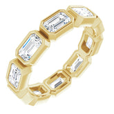 10K Yellow Gold 3 1/3 CTW Lab-Grown Diamond Eternity Band Size 7.5