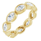 10K Yellow Gold 1 9/10 CTW Lab-Grown Diamond Eternity Band Size 6.75