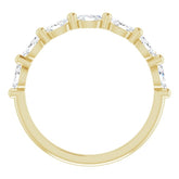 14K Yellow 1/2 CTW Natural Diamond Anniversary Band