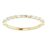 14K Yellow 1/5 CTW Natural Diamond Anniversary Band