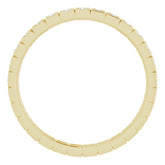 14K Yellow 1/3 CTW Natural Diamond Eternity Band Size 7