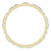 14K Yellow 1/3 CTW Natural Diamond Eternity Band Size 7