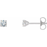 14K White Gold 1/5 CTW Natural Diamond Cocktail-Style Earrings