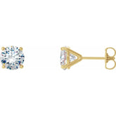 14K Yellow Gold 1/2 CTW Natural Diamond Cocktail-Style Earrings