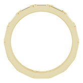 14K Yellow 1/2 CTW Natural Diamond Eternity Band Size 5