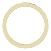 14K Yellow 1/3 CTW Natural Diamond Eternity Band Size 6