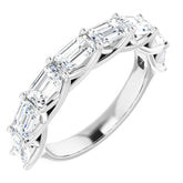 Platinum 2 5/8 CTW Natural Diamond Anniversary Band