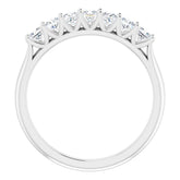 14K White 3/4 CTW Natural Diamond Anniversary Band