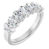 Platinum 1 1/3 CTW Lab-Grown Diamond Anniversary Band
