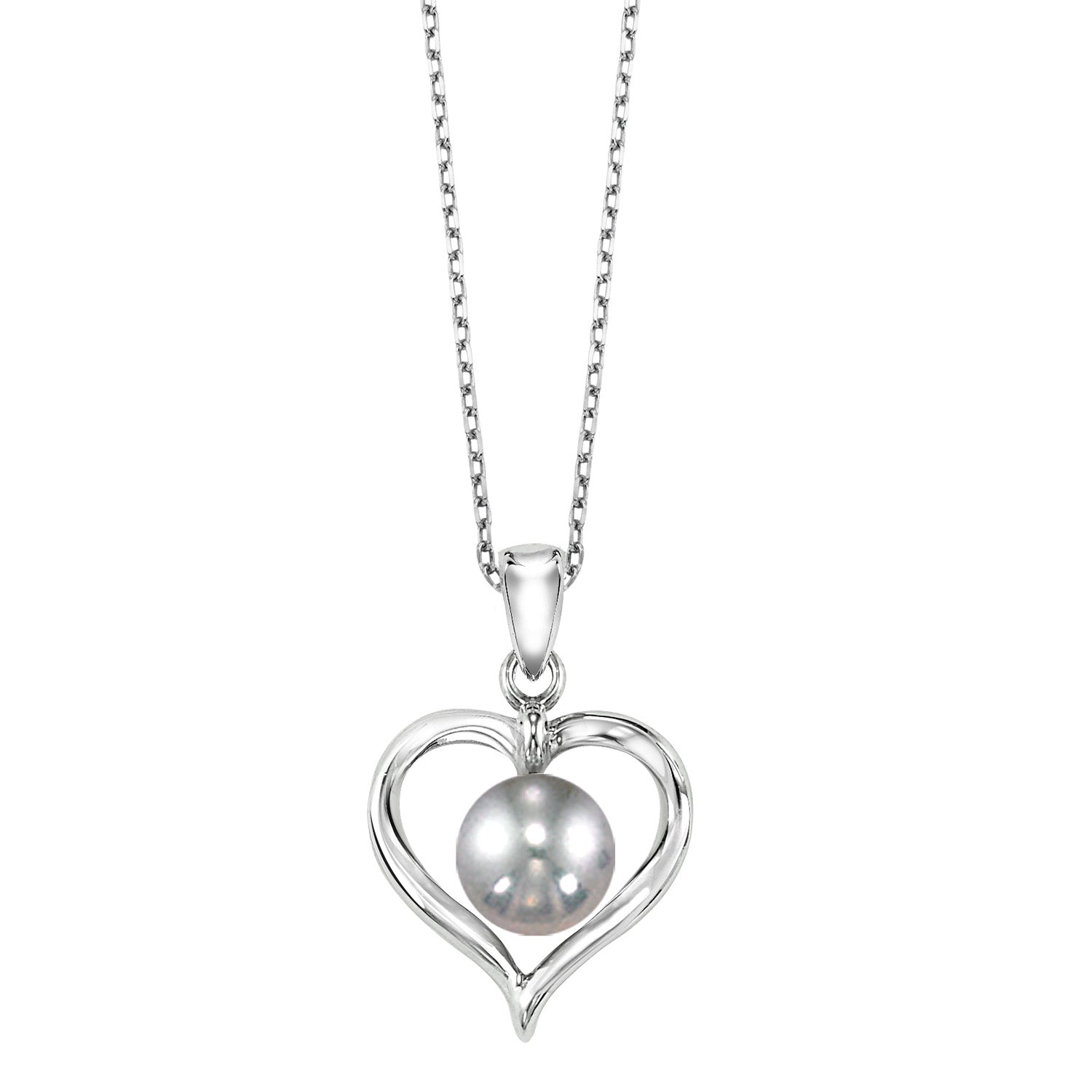 Silver Pearl Pendant