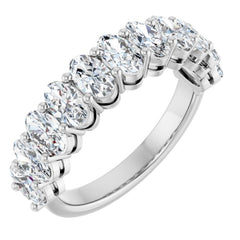 Platinum 2 3/4 CTW Natural Diamond Annniversary Band