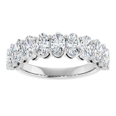 Platinum 2 3/4 CTW Natural Diamond Annniversary Band