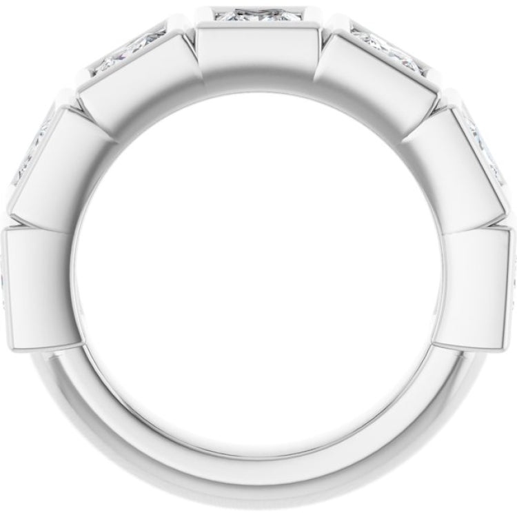 10K White Gold 2 3/4 CTW Natural Diamond Anniversary Band