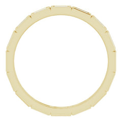 10K Yellow Gold 1/2 CTW Lab-Grown Diamond Eternity Band Size 9