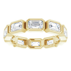 10K Yellow Gold 3 1/3 CTW Lab-Grown Diamond Eternity Band Size 7.5