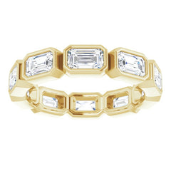 10K Yellow Gold 3 1/3 CTW Lab-Grown Diamond Eternity Band Size 7.75