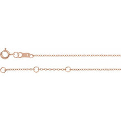 14K Rose Gold Natural Aquamarine Bezel-Set Solitaire 6 1/2-7 1/2" Bracelet