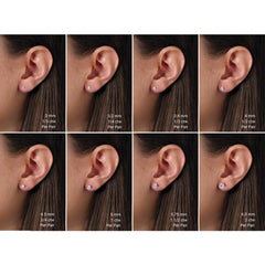 14K Yellow Gold 2 CTW Natural Diamond Stud Earrings