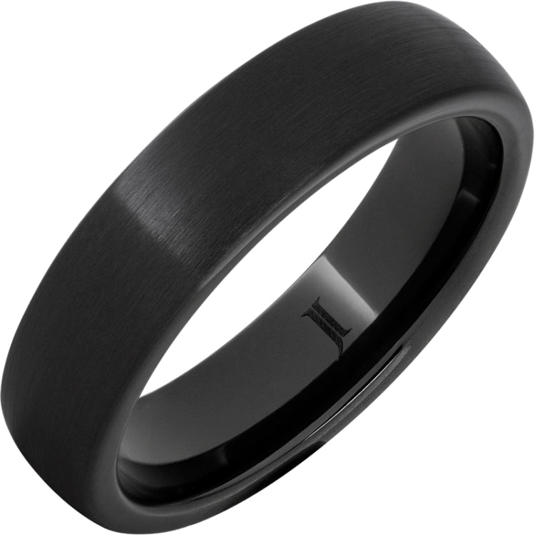 Black Diamond Ceramic™ Satin Finish Ring