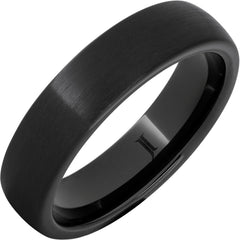 Black Diamond Ceramic™ Satin Finish Ring