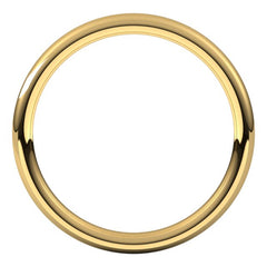 18K Yellow Gold 2 mm Comfort-Fit European-Style Band Size 5.5