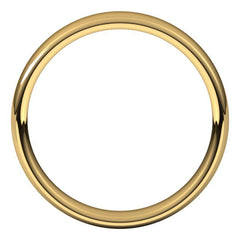 14K Yellow Gold 4.5 mm Comfort-Fit European-Style Band Size 11