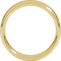 10K Yellow Gold 5.5 mm Comfort-Fit European-Style Band Size 8