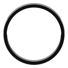 14K White Gold 2.5 mm Flat Band Size 5