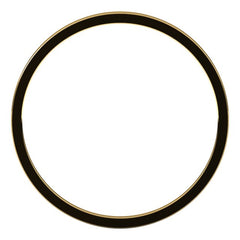 14K Yellow Gold 1 mm Ultra-Lightweight Flat Band Size 6.5
