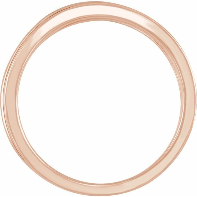 14K Rose Criss-Cross Ring