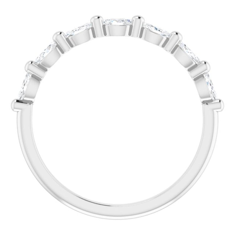 Platinum 1/3 CTW Natural Diamond Anniversary Band