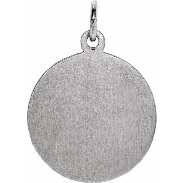 Sterling Silver 15 mm St. Christopher Medal