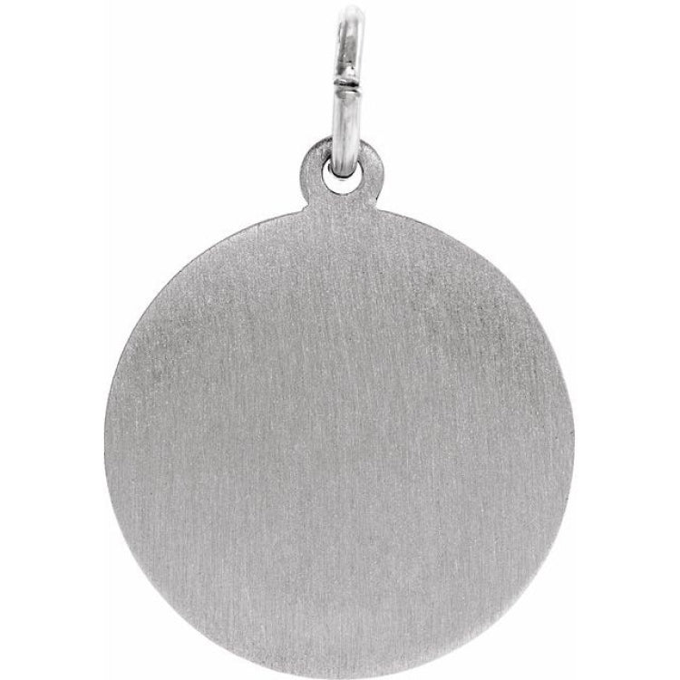 Sterling Silver 22 mm St. Christopher Medal