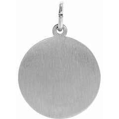 Sterling Silver 22 mm St. Christopher Medal
