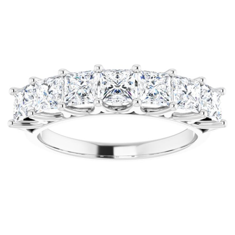 Platinum 1 3/4 CTW Natural Diamond Anniversary Band