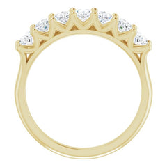 14K Yellow 1 3/4 CTW Natural Diamond Anniversary Band