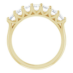 14K Yellow 2 1/2 CTW Natural Diamond Anniversary Band