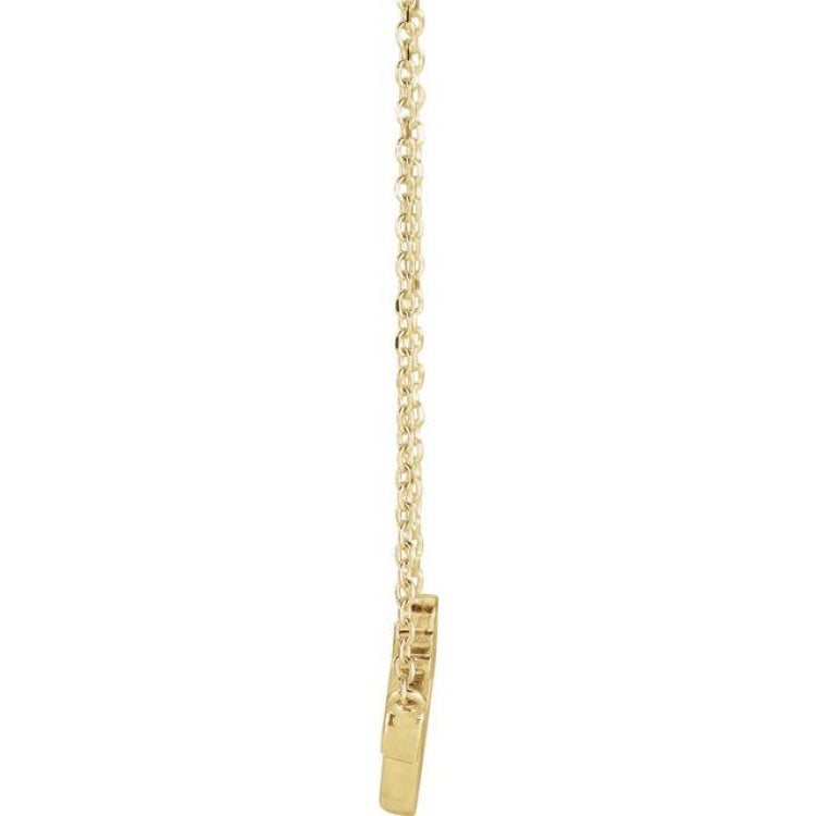 14K Yellow Faith 18" Necklace