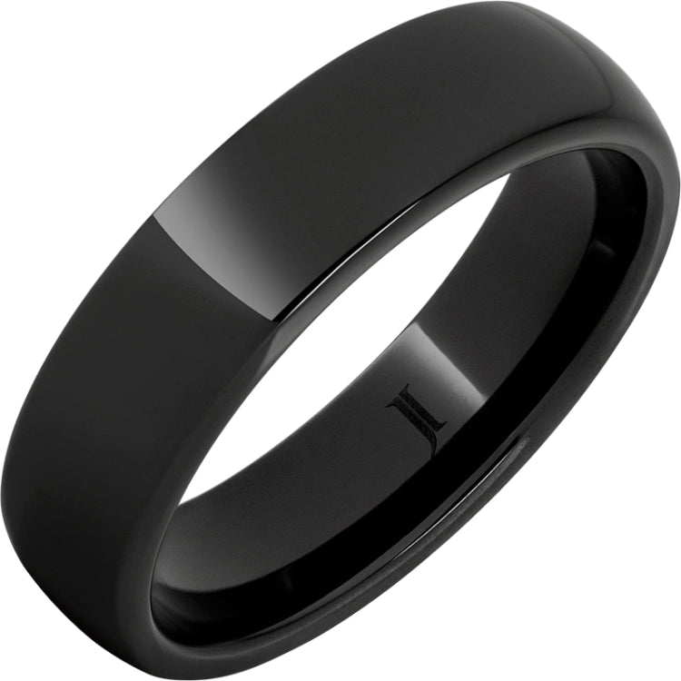 Black Diamond CeramicTM Polished Ring