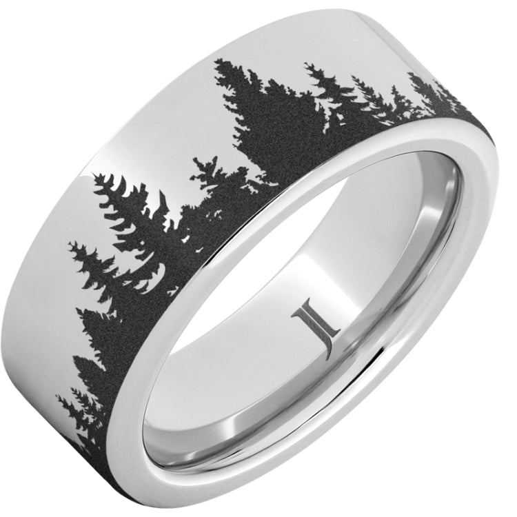 Serinium® Pine Forest Scene Ring