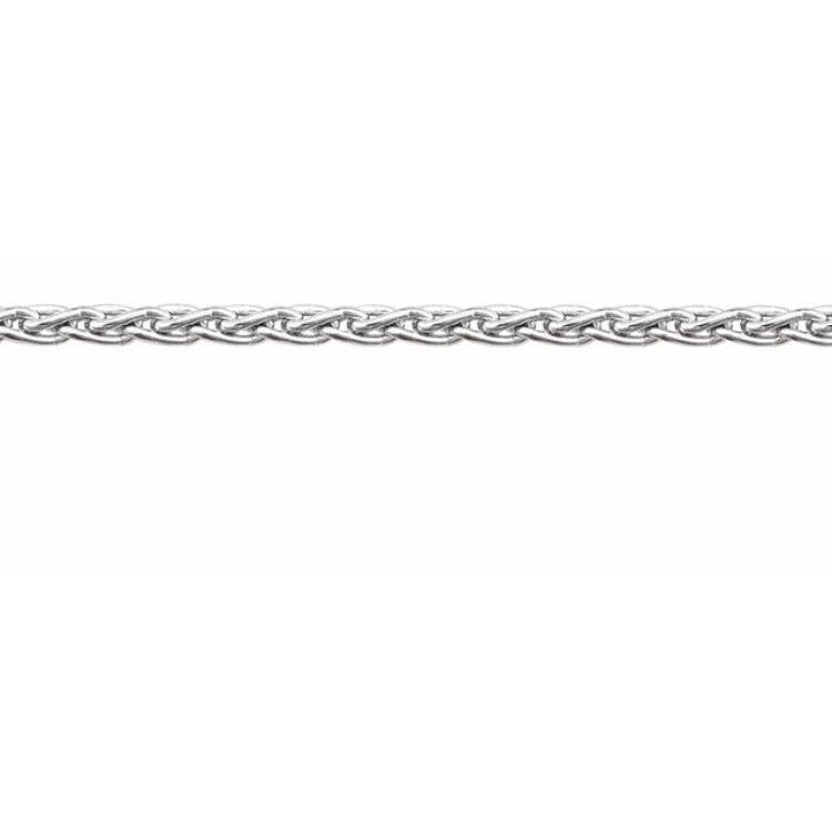 Sterling Silver 1.5 mm Wheat Chain by the Inch