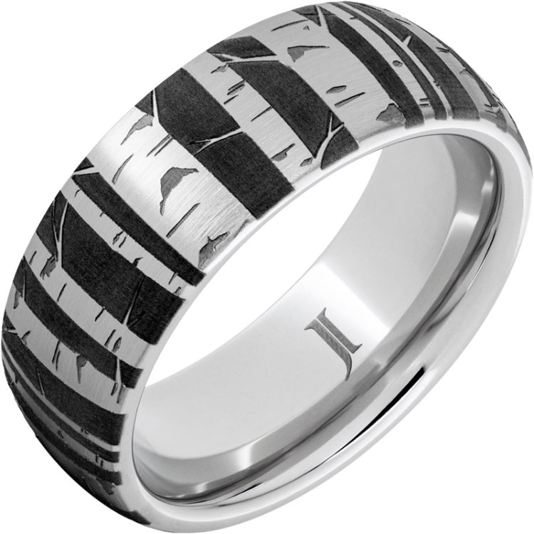 Serinium® Aspen Grove Ring with Satin Finish