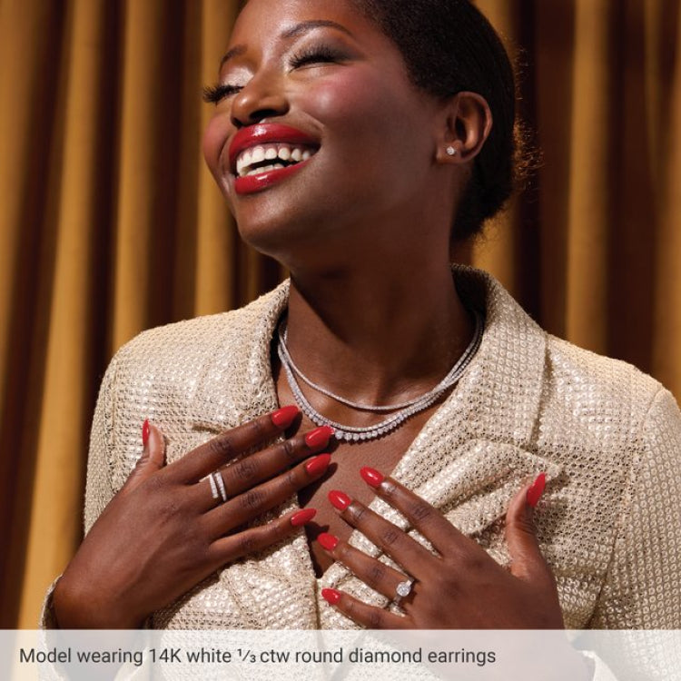 Sterling Silver 8 mm Lab-Grown Green Sapphire Earrings