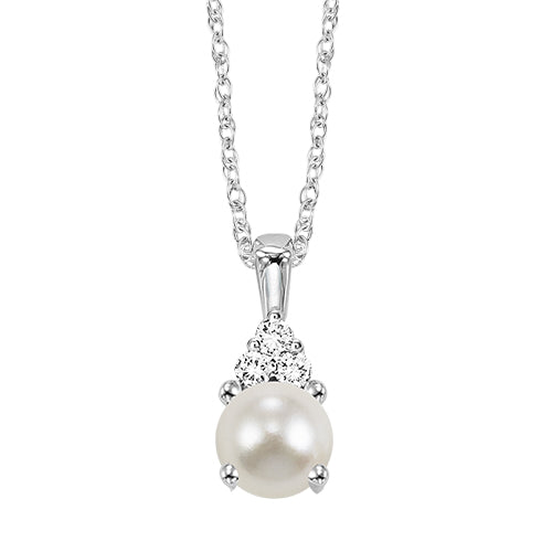 Silver Pearl Pendant