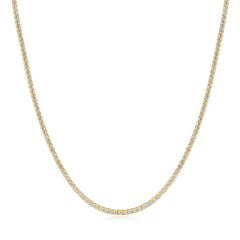 Gold Pavé Necklace
