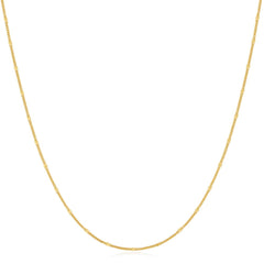 Gold Spheres Chain Necklace