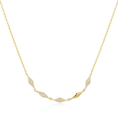 Gold Multi Sparkle Necklace