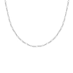 Silver Filia Curb Chain Necklace