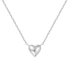 Silver Sweetheart Necklace