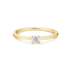 Gold Classic Slim Stacking Ring